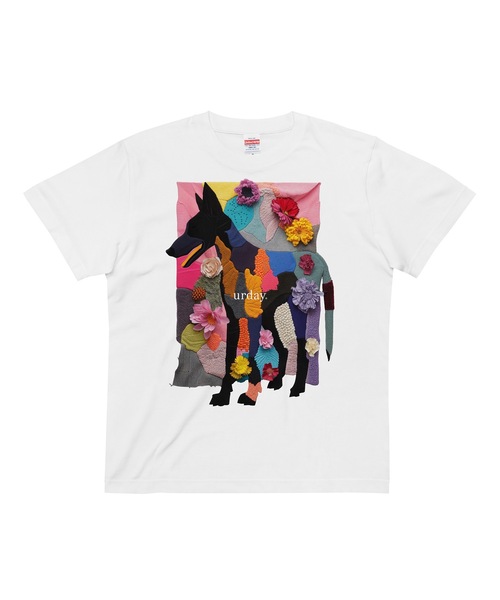 tシャツ urday / trompe l'oeil / フォトTシャツ レディース メンズ MAMIAN tシャツ urday / trompe l'oeil フォトTシャツ