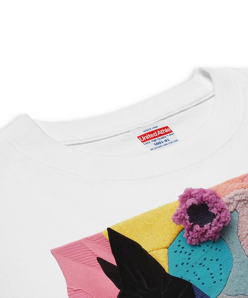 MAMIAN tシャツ urday / trompe l'oeil フォトTシャツ