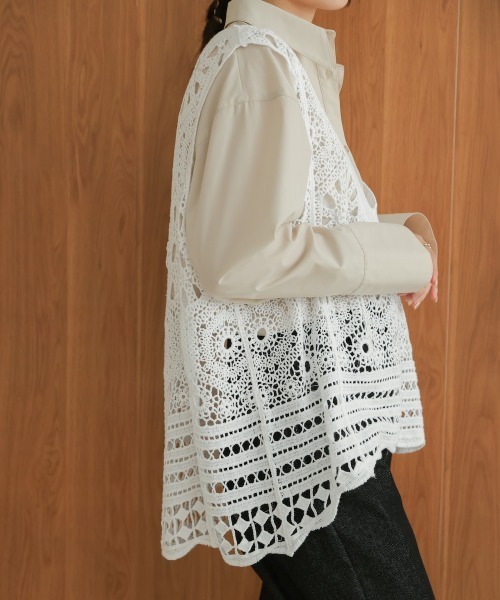 新品 Availアベイル RagOut ジレ/ベスト ブラック 金ボタン 4L