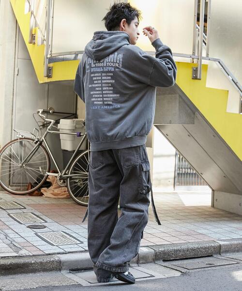 パーカー WEGO/ピグメントグラフィックプルパーカー メンズ レディース | WEGO | 08