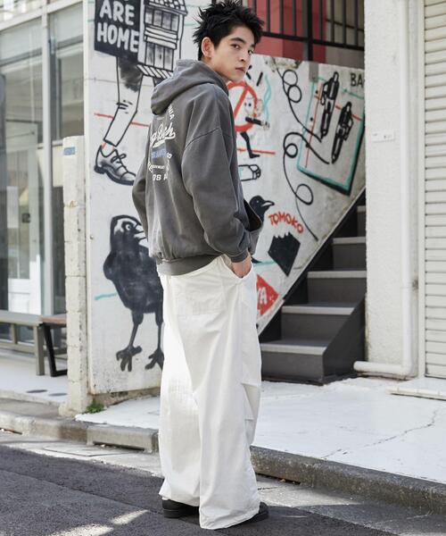 パーカー WEGO/ピグメントグラフィックプルパーカー メンズ レディース | WEGO | 10