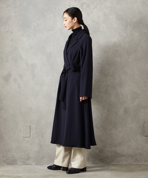 美品ireneロングコート シップス エニィ SHIPS any SHIPS any: ノンミュールジングウール