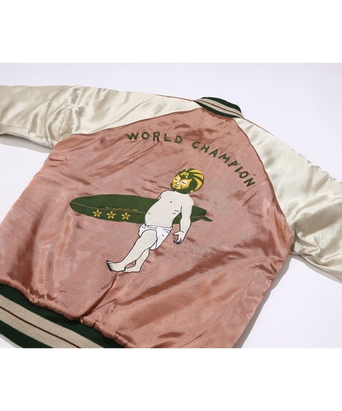 MISIAスカジャンS TMT スカジャン SOUVENIR JACKET（WORLD CHAMPION） メンズ レディース