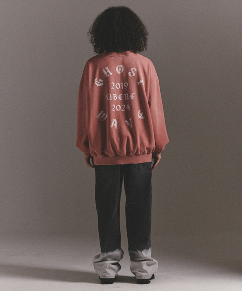 LIBERE スウェット LIBERE トレーナー スウェット CHEEKY KNIT SWEAT メンズ