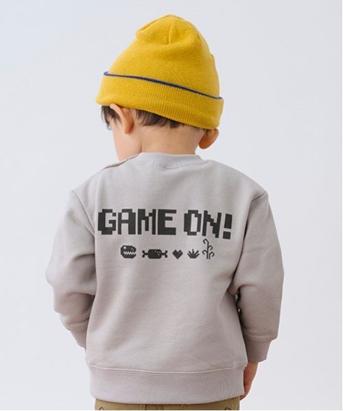 クレードスコープ　恐竜トレーナー kladskap トレーナー 恐竜ゲームトレーナー キッズ 子供服