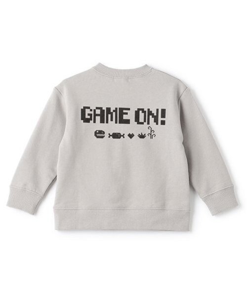 クレードスコープ　恐竜トレーナー 恐竜刺繍キルトトレーナー（スウェット・トレーナー