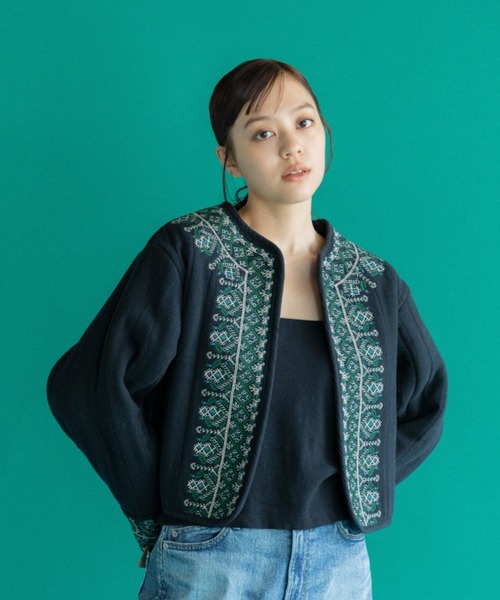 AMERICAN RAG CIE（アメリカンラグシー） ジャケット ノーカラー