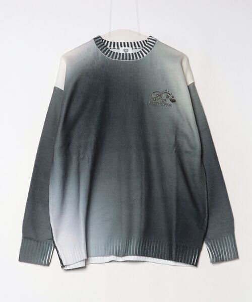 ニット セーター tie dye print knit レディース