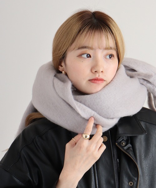 FUNALIVE（ファンアライブ） マフラー ふんわりボリュームマフラー