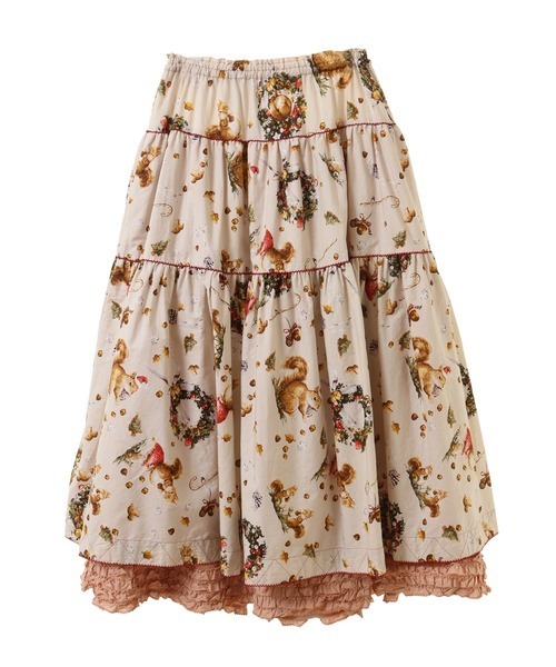 PINK HOUSE（ピンクハウス） スカート ウィンターフォレストトリート