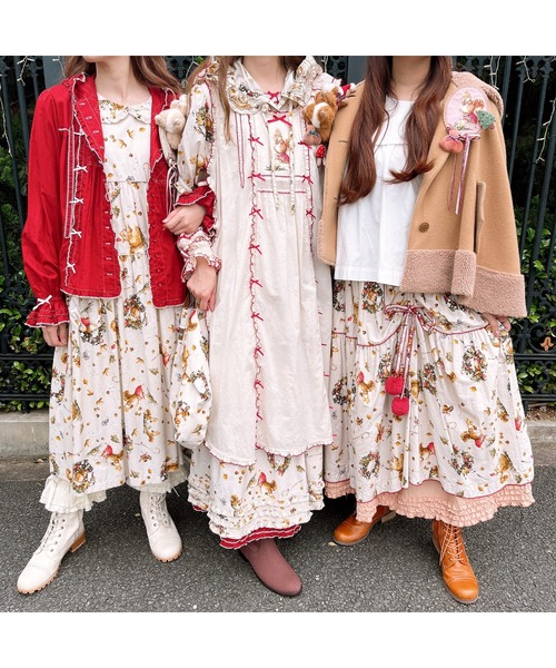 PINK HOUSE（ピンクハウス） スカート ウィンターフォレストトリート