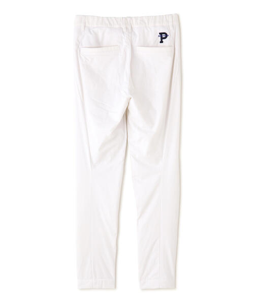 美品 マスターバニー 中綿 ストレッチパンツ 3 白 ダウン パーリー