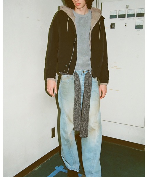 ゆうき様NVRFRGT RUSTY FADED 3D TWISTED JEANS NVRFRGT/ネヴァーフォーゲット】 RUSTY FADED 3D TWISTED JEANS