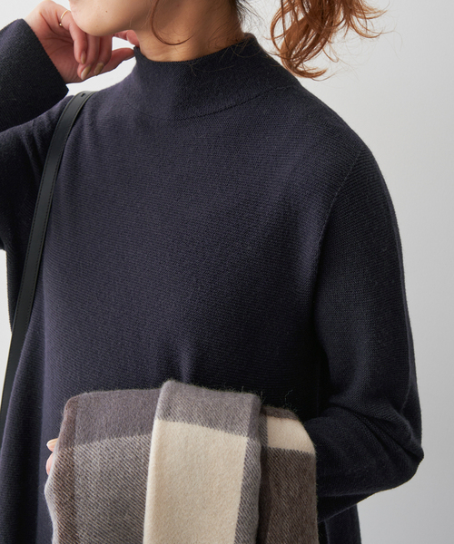 Spick＆Span ワンピース ガーター編フレアチュニックワンピース