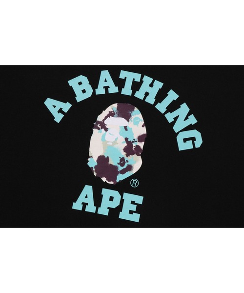 国内配送★A BATHING APE★MAP CAMO カレッジ クルー スウェット 国内配送☆A BATHING APE☆MAP CAMO カレッジ クルー スウェット