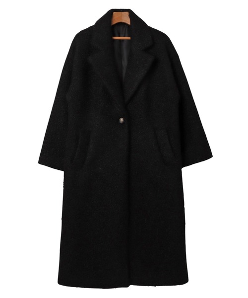 「andme」 チェスターコート M ライトベージュ レディース_画像2