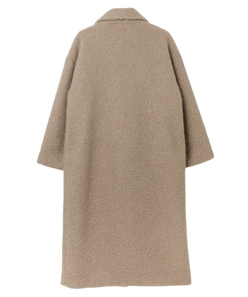 「andme」 チェスターコート M ライトベージュ レディース_画像6