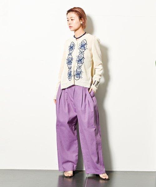 CITYSHOP パンツ TACK COTTON レディース : ZOZOTOWN Yahoo!店