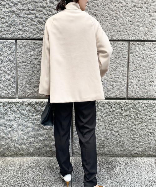 「JUNOAH」 ジャケット MEDIUM アイボリー レディース_画像5