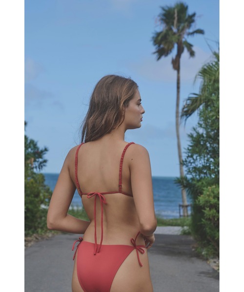 ALEXIA STAM 水着 Madeline /スリムクシュ紐TOP レディース