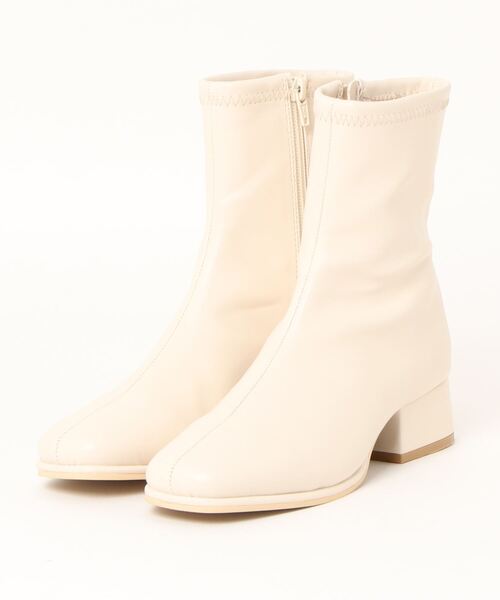 「Piedi Nudi」 ショートブーツ M グレー系その他 レディース_画像7