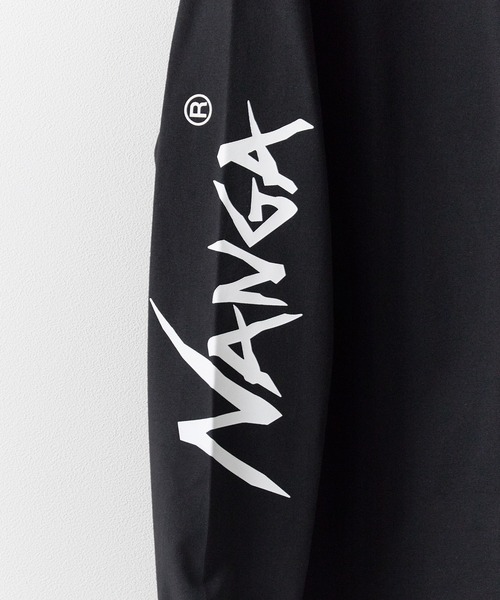 NANGA tシャツ NANGA/ナンガ ECOHYBRID SLV LOGO L/S TEE ロンT