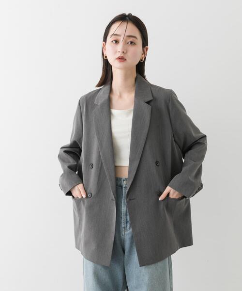 アーバンリサーチSENSE OF PLACEノーカラー　セットアップL アーバンリサーチSENSE OF PLACEノーカラー セットアップL