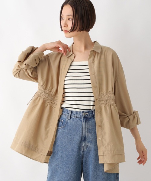 LEPSIM（レプシィム） ブラウス シャツ ウエストシャーリング長袖ブラウス 322289 レディース : ZOZOTOWN Yahoo!店 ...