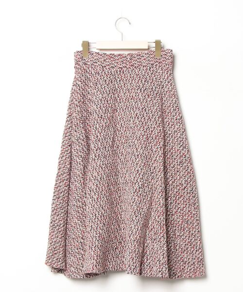 「GOUT COMMUN」 フレアスカート 38 レッド レディース_画像2