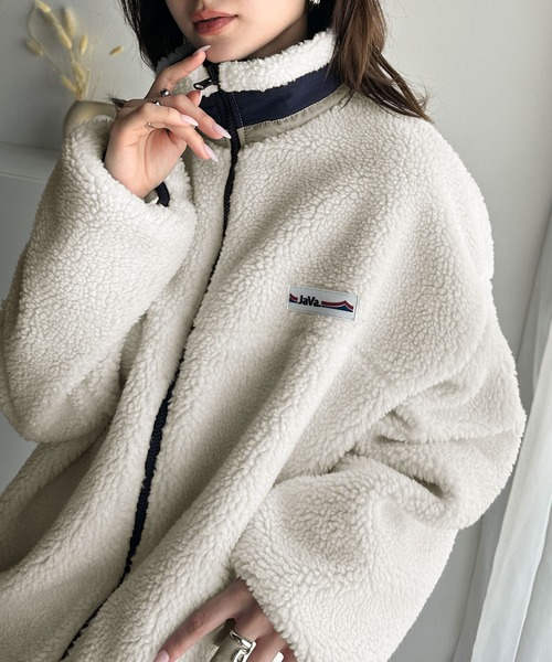 「Java」 ブルゾン MEDIUM ブラック レディース_画像5