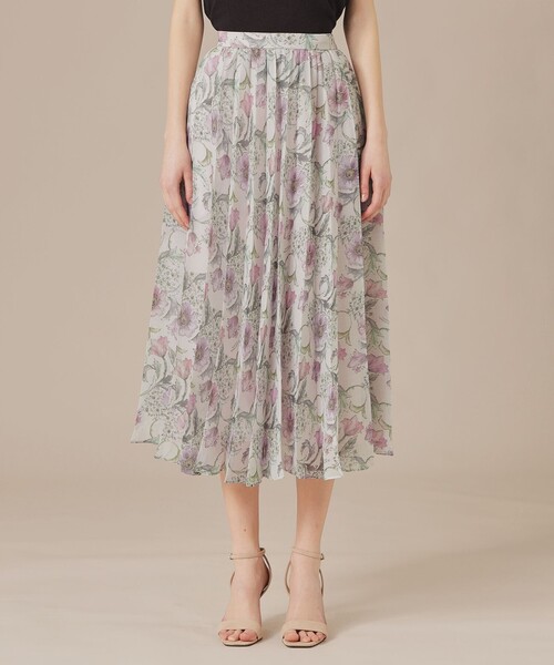 MACKINTOSH LONDON スカート 「婦人画報掲載」「BIBURY FLOWER