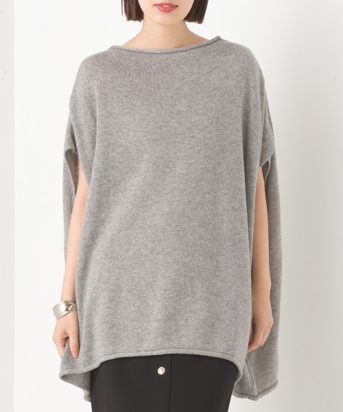 「OMNES」 ニットベスト FREE ブラック レディース_画像7