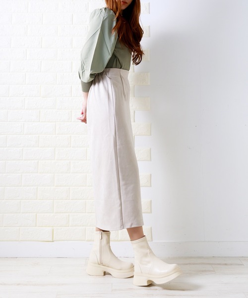 「attagirl」 ショートブーツ LL ブラック レディース_画像8