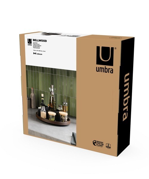 UMBRA/ベルウッド レージースーザン スパイスラック コスメボックス ブラック/ウォルナット | entre square | 14