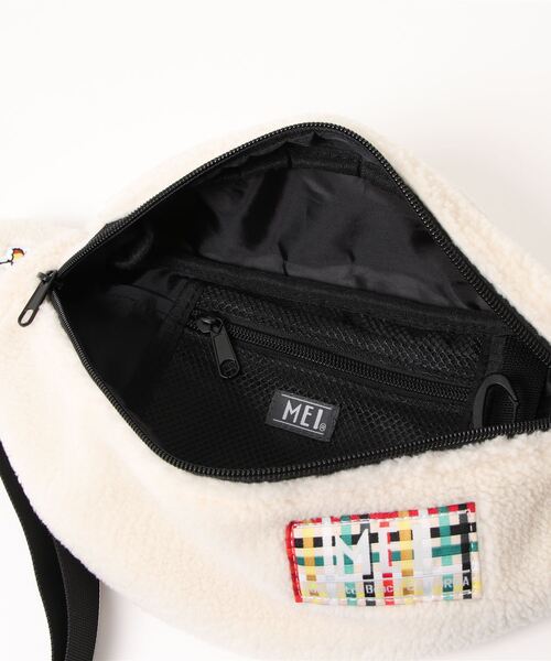 「MEI」 ウエストバッグ「Arnold Palmerコラボ」 F ブラック レディース_画像4