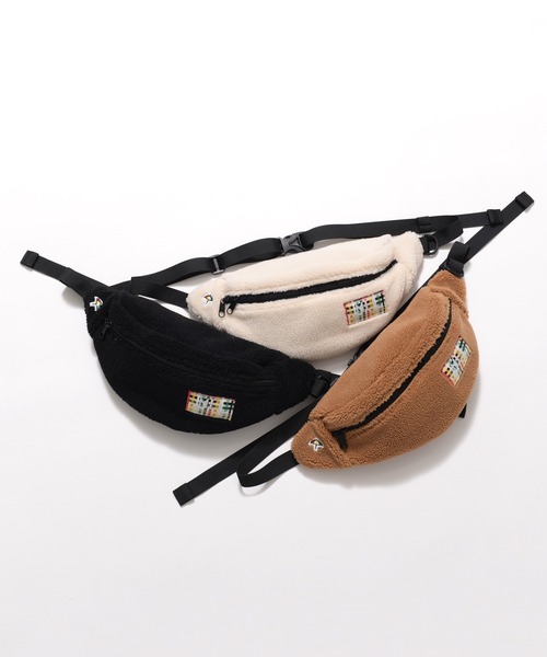 「MEI」 ウエストバッグ「Arnold Palmerコラボ」 F ブラック レディース_画像8