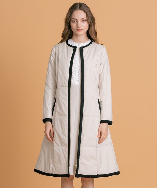 「TOCCA」 コート 4 ベージュ レディース_画像5