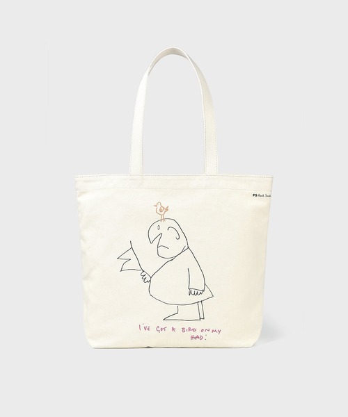 PS Paul Smith トートバッグ Drawn by “Gentleman＆Bird” トートバッグ