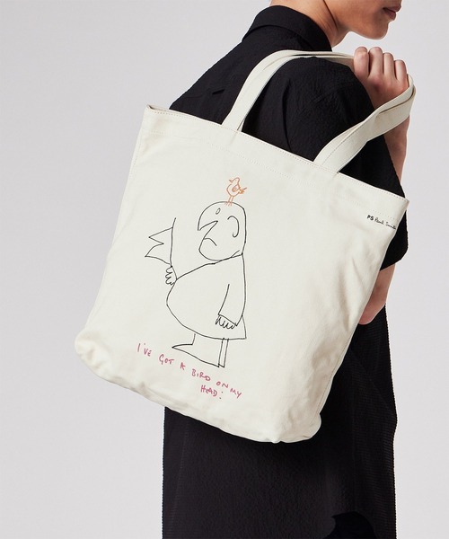 PS Paul Smith トートバッグ Drawn by “Gentleman＆Bird” トートバッグ