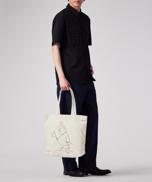 PS Paul Smith トートバッグ Drawn by “Gentleman＆Bird” トートバッグ