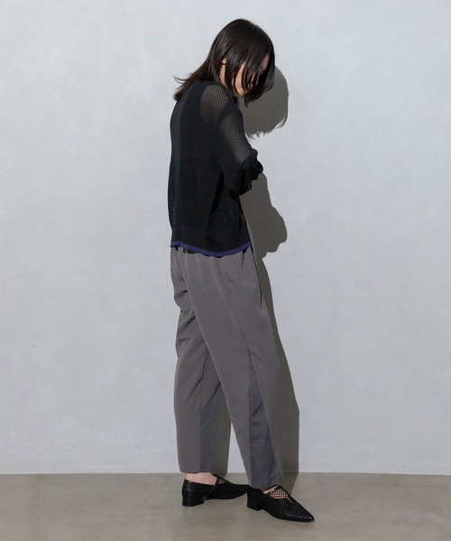 MARECHAL TERRE ブルゾン アウター ニットメッシュブルゾン