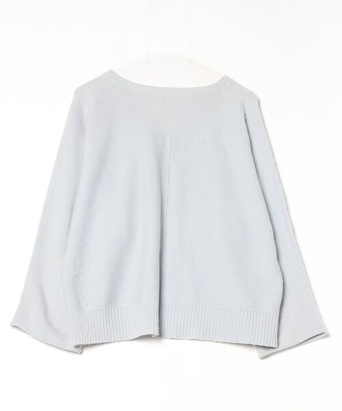 「Morris & Sons」 ドルマンスリーブニット 0 ブルー レディース_画像2