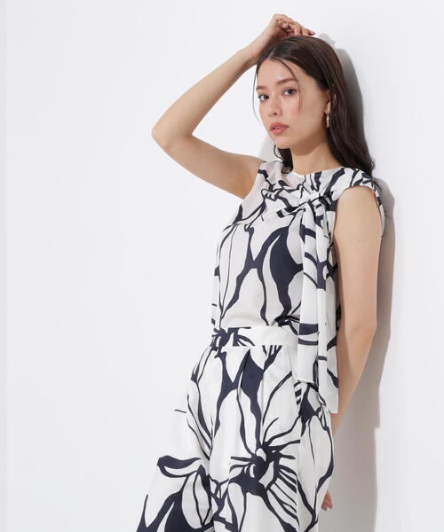 PINKY&DIANNE（ピンキー アンド ダイアン） ブラウス シャツ アート