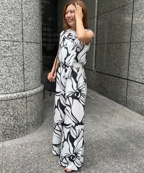 PINKY&DIANNE（ピンキー アンド ダイアン） ブラウス シャツ アート