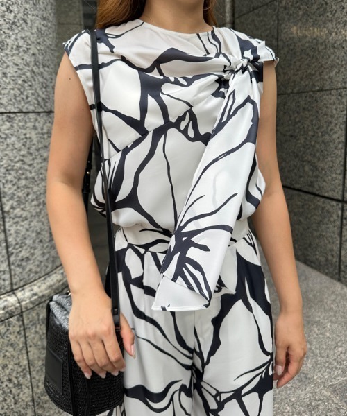 PINKY&DIANNE（ピンキー アンド ダイアン） ブラウス シャツ アート