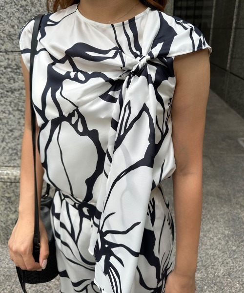 PINKY&DIANNE（ピンキー アンド ダイアン） ブラウス シャツ アート