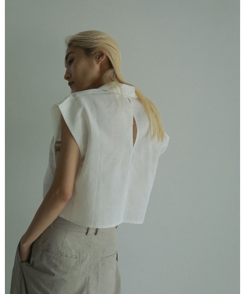 ブラウス シャツ anuke Opencollar Linen Shirts レディース anuke ブラウス シャツ Opencollar Linen Shirts レディース