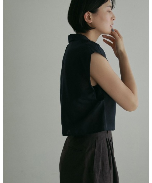 ブラウス シャツ anuke Opencollar Linen Shirts レディース anuke ブラウス シャツ Opencollar Linen Shirts レディース