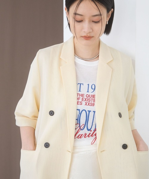 A part by メッシュWジャケット 今季新品　未使用品 A part by｜メッシュWジャケット | Rakuten Fashion(楽天