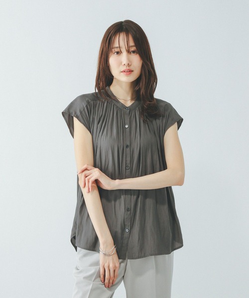 レディース 半袖シャツ・ブラウス 楽天市場】【店内全品5％OFF ~8/11 23:59】＼ 透け防止 UVカット